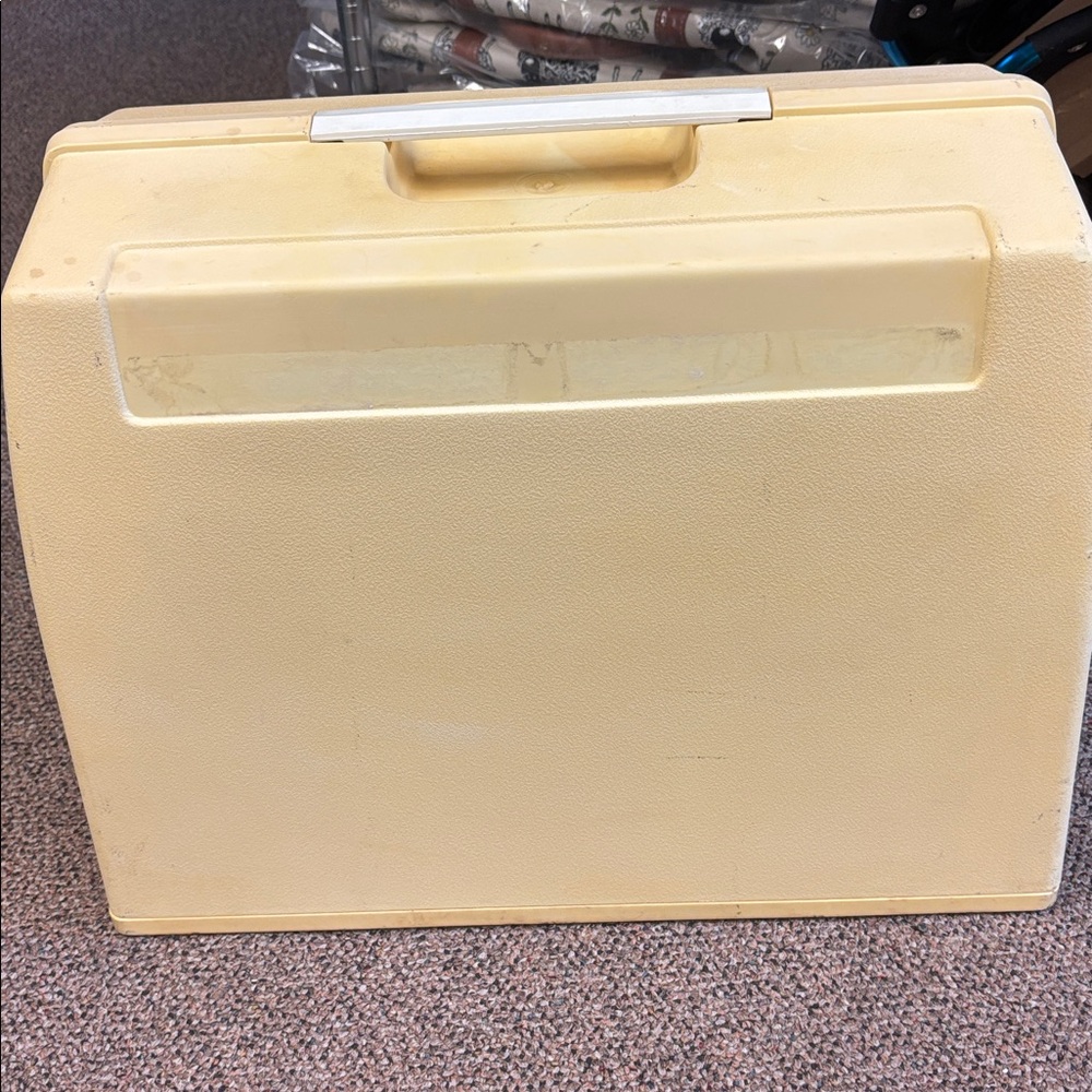 Vintage Kenmore Sewing Machine Hard Carrying Case W/ Handle & Mounting Screws